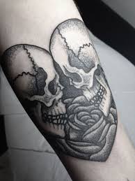 Shock Mansion Heart Tattoo Designs Skull Tattoos Cute Couple Tattoos