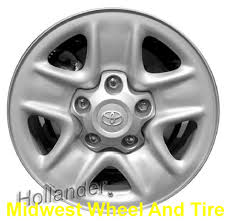 No rubbing with stock wheels and fox 2.0 coilovers set at 2.5 of lift in the front. Toyota Tundra 69547s Oem Wheel 426010c040 426010c041 Oem Original Alloy Wheel