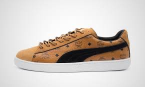 Puma X Mcm Suede Classic Brown White 366299 01 43einhalb Sneaker Store