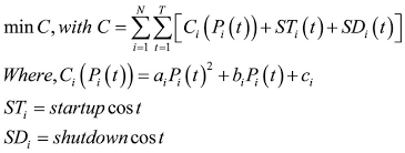 Composite Cost Function Based Solution To The Unit Commitment Problem Let's say you have two generators which are meeting the load demand. composite cost function based solution
