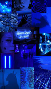 Tanto si eres estudiante como si estás teletrabajando o trabajando en una oficina, seguramente en algún momento necesitarás maquetar portadas para trabajos en word. Fondo Aesthetic Azul Electrico Collage Fondos De Pantalla Azules Fondo De Pantalla Brillante Para Iphone Fondos De Pantalla De Iphone