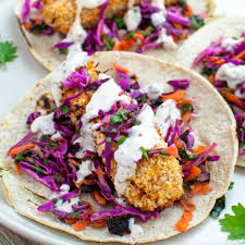Tangy, creamy, and ready in 5 minutes. Vegan Crispy Tofu Tacos With Cabbage Slaw By Teostinykitchen Quick Easy Recipe The Feedfeed