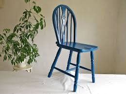 Alter Schoner Holzstuhl Lehne Danisch Blau Lack Holzstuhle Holzstuhl Ikea Stuhl Neu Gestalten