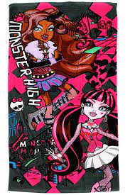 Buy monster high bath towel: Monster High Bath Towel Available In Wholesaler Www Gatito Pl Monster High Beach Towel Monster