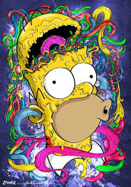 Tons of awesome the simpsons wallpapers to download for free. Pin En Papeis De Parede Psicodelicos
