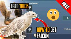 Pubg Mobile How To Unlock Falcon Companion New Trick To Get Falcon New Event Offers Youtube