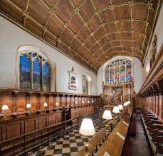 Our size gives everyone the opportunity to get involved, make an impact on college life. Corpus Christi College Chapel Oxford March 2017 Cliveden Conservation