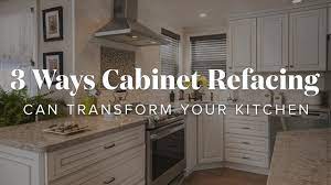 Resurfacing gives your cabinetry a fresh and attractive look. 3 Ways Cabinet Refacing Can Transform Your Kitchen Kitchen Magic Youtube