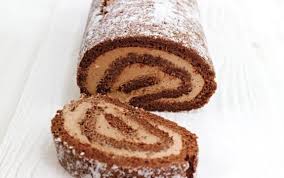 Buche De Noel Au Chocolat 4 Etages Ricardo Recipe Yule Log Recipe Chocolate Yule Log Yule Log Cake