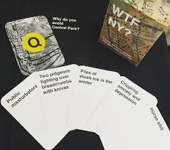 Someone will create a game by running the command !cah new. Oh Good It S A New York Specific Cards Against Humanity Game
