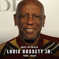 Today, we lost a true legend, Louis Gossett Jr. 💔 His immense talent,  groundbreaking roles, and dedication to his craft have left an indelible  mark