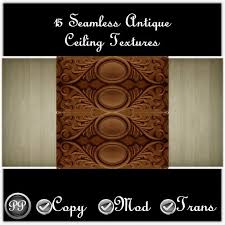 Clean and professional drywall repairs like it never happened. Second Life Marketplace 15 Antique Ceiling Seamless Textures