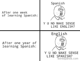 Degree 2 authentic poster 1 level 3 years ago deleting it now for you continue this thread. 30 Funniest Memes About Spanish Language For People That Tried Learning It Bored Panda
