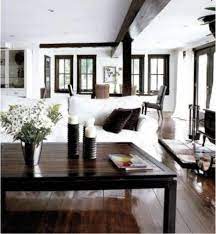 Here are few ideas to help you out for coloring your master bedroom. Farmhouse Windows Trim Dark Wood 43 Super Ideas White Walls Living Room Dark Wood Floors Living Room Living Room Wood Floor