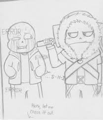 Coloring pages sans and papyrus from undertale. A Fatal Error Has Occurred Abandonedpie I Dedicate This Shetpost To The