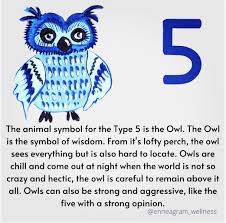 125 Likes 4 Comments April Poolson Enneagram Wellness On Instagram The Animal Symbol For The Type Five Is T Type 5 Enneagram Animal Symbolism Enneagram
