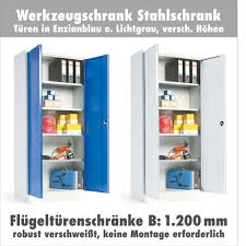Werkstattschrank online kaufen bei werkzeugdiscount24! Flugelturenschrank Metall Werkstatt 120cm Breit Online Kaufen