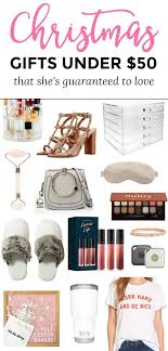 The Best Christmas Gift Ideas For Women Under 50 That She S Guaranteed To Love No Matter Wh Cool Gifts For Women Diy Gifts For Mom Affordable Christmas Gifts