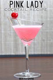 Pink Lady Classic Cocktail Recipe Mix That Drink Classic Cocktail Recipes Girls Night Drinks Recipe Mix