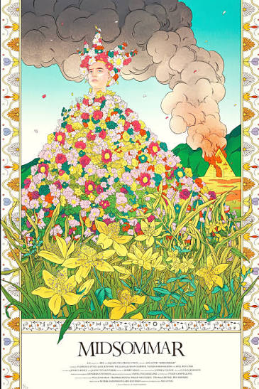 MIDSOMMAR – FLORENCE PUGH – 2019 – FOLK HORROR ... – Poster Hub Studio
