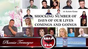 July 23, 2021 7:08 pm. Days Of Our Lives Comings And Goings 10 Actors Leaving A Few Other Returning Youtube