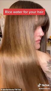 While all that sounds good, is it true? Tiktok User Reveals How Rice Water Can Promote Hair Growth And Health With Impressive Results Daily Mail Online