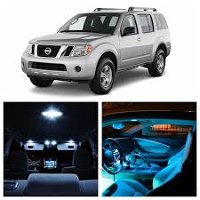 12pcs Ice Blue White Led Light Bulbs For 2005 2012 Nissan Pathfinder Interior Package Kit License Plate Lamp Nissan Car Lights Blue Led Lights Led Light Bulbs