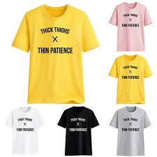 Jonerys, instagram au man this has been the longest week of my life. Thick Thighs Thin Patience Quotes Thick Thighs Thin Patience Shirt Tumblr T Shirt Unisex Quote Etsy Dogtrainingobedienceschool Com