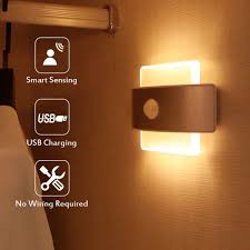 Wall Lamps Battery Light With Motion Sensor For Bed Wall Lighting Sensor Activated Sconce Wall Light Bedroom Staircase Led Indoor Wall Lamps Aliexpress