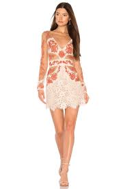 For Love Lemons Matador Tulle Dress Pink Multicolor In Melon Modesens Bodycon Floral Dress Long Sleeve Cocktail Dress Red Long Sleeve Dress