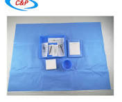 Custom Nonwoven Disposable Sterile Surgical Eye Drape Packs ...