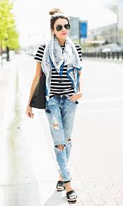 Black And White Striped Shirt Outfit Ideas Ice Cream The 40 Off Sale Outfits With Striped Shirts Hello Fashion Fashion