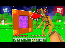 One time i got notch! How To Make A Portal To Siren Head Dimension With Girlfriend Minecraft Youtube Minecraft Portal Minecraft Minecraft Redstone