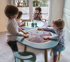 Mu Table The Multi Functional Children S Play Table By Martina And Elisa Mukako Kickstarter Childrens Play Table Play Table Space Saving Table