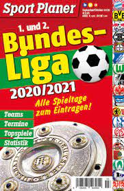 Neu mit dabei sind arminia bielefeld und der vfb stuttgart als aufsteiger. Sport Planer Bundesliga 2020 21