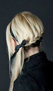 Braiding ribbon into your hair is a neat way to improve upon an already fantastic hairstyle. Roxiejanehunt 5 Pretty Ways To Wear A Ribbon In Your Hair