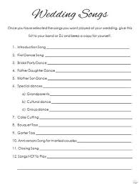 How To Plan Your Wedding Reception Music Printable List Wedding Reception Music Wedding Song List Wedding Planning Binder