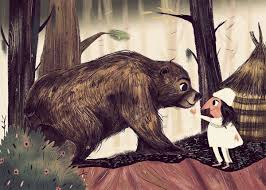 Big Bear Illustrations By Juliana Cuervo Via Behance Bear Illustration Bear Art Illustration