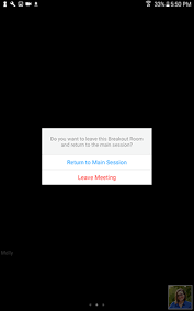 Recording while in a breakout room. Participating In Zoom Breakout Rooms Android Vcfa