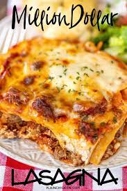 This Million Dollar Lasagna Is Seriously The Best Lasagna We Ve Ever Eaten So Easy To Make And Tastes Like A Millio Easy Lasagna Recipe Easy Lasagna Recipes
