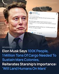 Elon Musk says he's confident that SpaceX's Starship rocket will land  humans