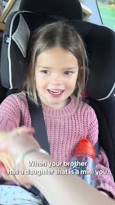 Cuando tu hermano tiene una hija que es una mini tú