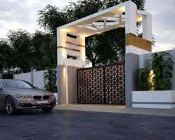 Front gate modern house gate design. Modern Front Gate Designs For Modern Home