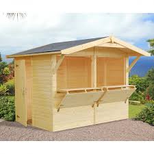 Palmako Garden Kiosk Stella 9 X 6 Backyard Bar Garden Bar Shed Backyard Pavilion