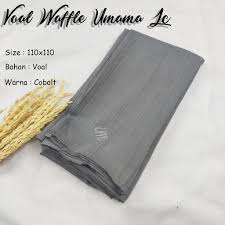 Jual Jilbab Hijab Kerudung Segiempat Voal Waffle Umama Sandy Morse