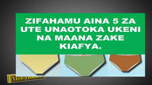Je! Wajuwa. Aina za ute unaotoka kwa wanawake. - YouTube