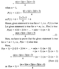 Rbse Solutions For Class 11 Maths Chapter 4 Principle Of Mathematical Induction Ex 4 1 Rbsesolutions Rb Mathematical Induction Studying Math Maths Solutions