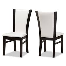 Dining chairs high back faux leather modern chair metal seat kitchen black 2pcs $49.99 4 pieces metal dining side chairs glossy stackable modern dining room set stools Wholesale Dining Chairs Wholesale Dining Room Wholesale Furniture