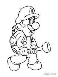 Maybe you would like to learn more about one of these? Luigi S Mansion Coloring Pages Coloring Home