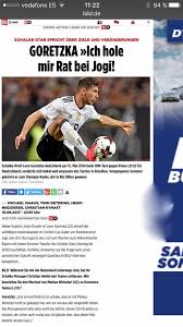 ^ a b c leon goretzka » club matches. Facebook